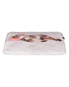 Лежак Nani для кошек и собак мелких пород 40х30х1 см серый Trixie