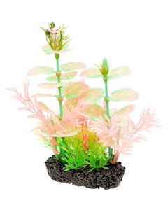 Растение композиция для аквариума Глоу План светящееся 22см Penn plax
