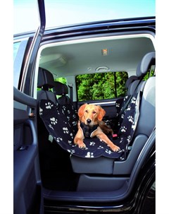 Подстилка в автомобиль для собак всех размеров 140х145 см нейлон серая бежевая Trixie