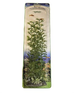Растение AMBULIA 34см с грузом зеленое Penn plax