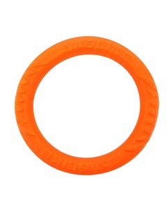 Игрушка для собак Кольцо Tug Twist диаметр 16 5 см Восьмигранное миниатюрное оранжевое толщина 2 5 с Pet hobby