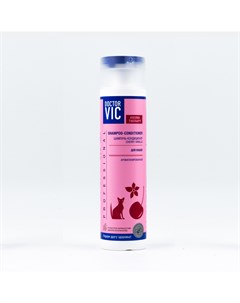 Шампунь кондиционер для кошек всех пород Cherry Vanilla 250мл Doctor vic