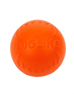 Игрушка для собак Мяч диаметр 8 5 см средний оранжевый для собак средних пород снаряд Pet hobby