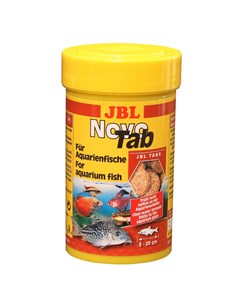 NovoTab Основной корм для пресноводных аквариумных рыб таблетки Jbl