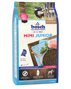 Mini Junior корм для щенков мелких пород 1 кг Bosch