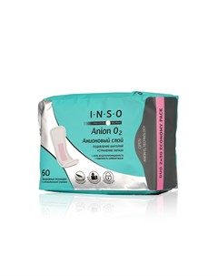 Ежедневные прокладки Anion O2 60шт Inso