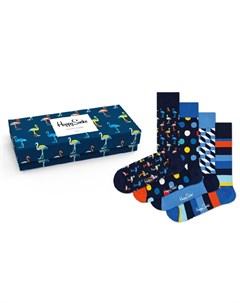 Носки 4 Pack Navy Socks Gift Set XNAV09 6200 Happy socks