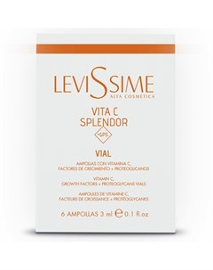 Концентрат с витамином С и протеогликанами 6 х 3 мл Vita C Splendor Levissime