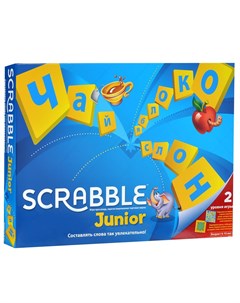Настольная игра Scrabble Junior детский Y9736 Mattel