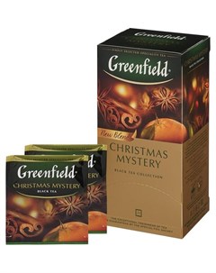 Чай гринфилд кристмас мистери 1 5гх25п чай пак черн с доб 501585 Greenfield