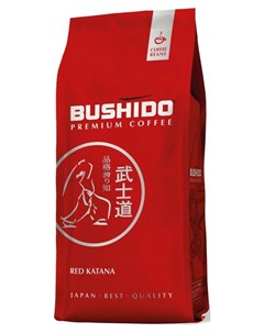 Кофе Red Katana в зернах 227г Bushido