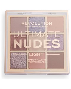 Палетка теней для век Ultimate Nudes Eyeshadow Palette Makeup revolution