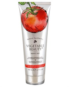 Ревитализирующий шампунь с экстрактом помидора Vegetable beauty