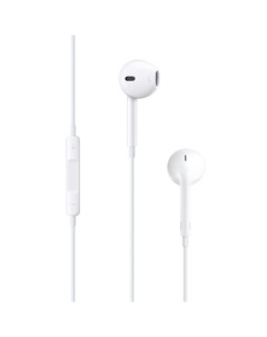 Наушники вкладыши EarPods с разъёмом Lightning White Apple
