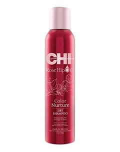 Сухой шампунь с маслом шиповника для окрашенных волос Dry Shampoo 198 г Rose Hip Oil Chi