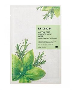 Тканевая маска с комплексом травяных экстрактов 23 г Joyful Time Mizon