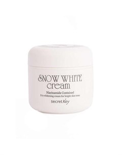 Крем для лица осветляющий Snow White Cream 50 г Cream Eye Cream Secret key
