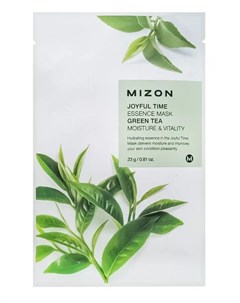 Тканевая маска с экстрактом зелёного чая 23 г Joyful Time Mizon