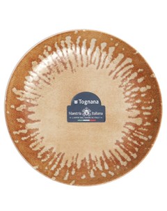 Тарелка десертная 20 см Coupe Goblin Beige Tognana