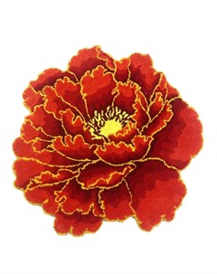 Коврик Peony Flower Red 73x73 Carnation home fashions