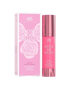 Возрождающий дневной крем флюид Rose de Rose 50 мл Librederm
