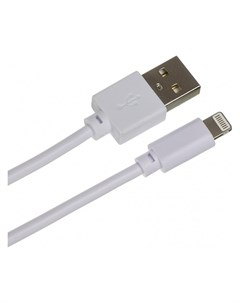 Кабель USB USB A m Lightning m 1 2м белый Digma