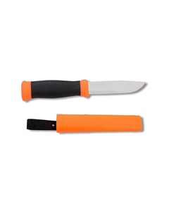 Нож 2000 10 9 см туристический оранжевый чёрный Mora