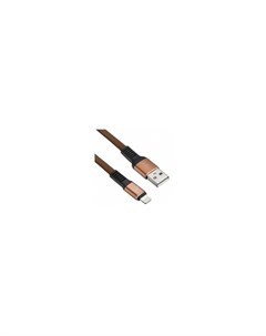 Кабель USB USB A m Lightning m 1 2м коричневый Digma