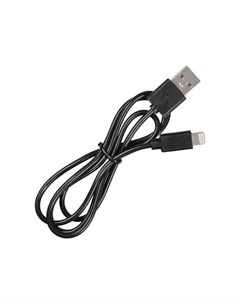 Кабель USB Lightning m USB A m 0 8м черный bhp lightning 0 8 Buro