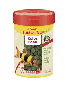 Корм для рыб Plankton Tabs 100 мл 65 г 275 Таб Sera