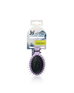 Пластиковая массажная расческа для волос 010 в ассортименте Lei