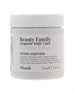 Восстанавливающий крем кондиционер для химически обработанных волос Romice Dattero 75 мл Beauty Fami Nook