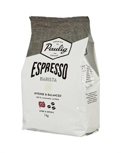 Кофе Barista Espresso в зернах 1кг Paulig