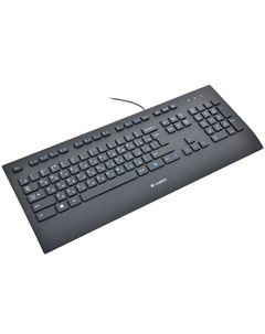 Клавиатура Corded K280e чёрный Logitech