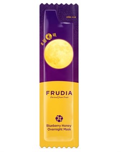 Питательная ночная маска с черникой и медом 20 5мл Увлажнение с черникой Frudia