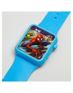 Часы музыкальные Человек паук звук свет Disney Marvel comics