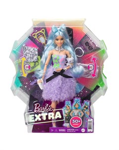 Кукла Экстра со светло голубыми волосами Barbie