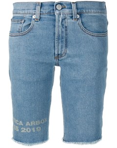 Artica arbox джинсовые шорты с бахромой Artica arbox