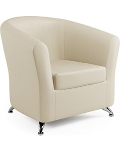 Кресло Евро бежевая экокожа Шарм-дизайн