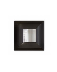 Настенное зеркало larino черный 109 0x109 0x3 0 см Ambicioni