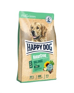 Natur Croq Balance корм для взрослых привередливых собак всех пород 15кг Happy dog