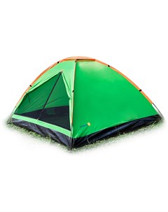 Палатка Simple 4 ZC TT004 4 зеленый желтый Sundays