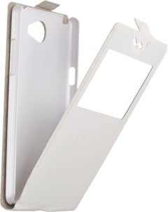 Чехол для LG Max X155 Flip Slim AW белый Skinbox