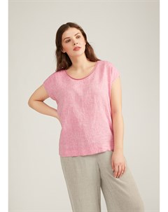 Блуза розовая комбинированная Lalis