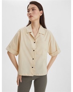 Рубашка женская с коротким рукавом из хлопка Aimclo