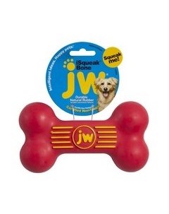 Игрушка для собак Косточка с Пищалкой каучук J.w.