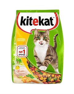 Китикет Сухой корм для кошек Аппетитная Курочка Kitekat