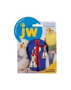 Игрушка для птиц Крутящиеся колокольчики пластик J.w.