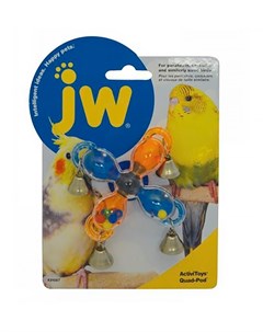Игрушка для птиц Мельница с колокольчиками пластик J.w.