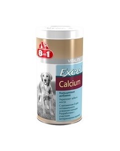 8в1 Кальциевая добавка для собак Укрепляет зубы и кости 8in1